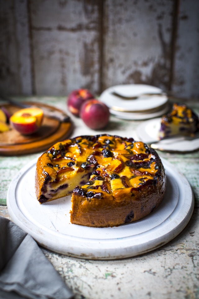 PEACH & BLUEBERRY POUND CAKE BY DONAL SKEHAN – Healthy Living ...